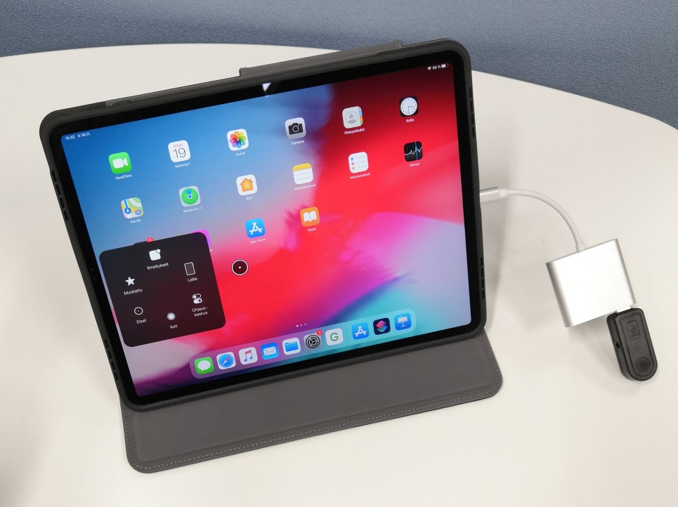 iPad with Quha Zono
